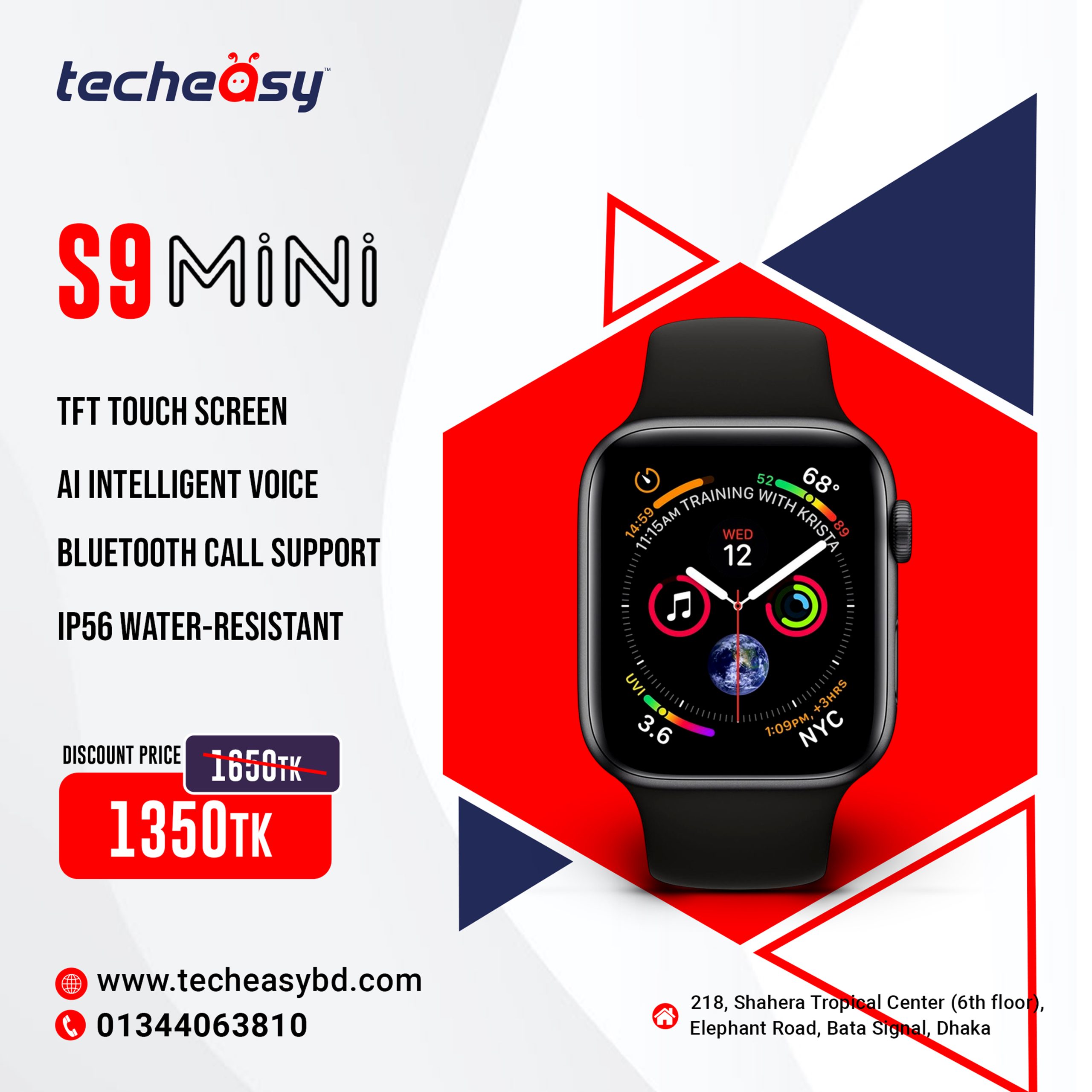 post-27 (1) S9 Mini Series 9 38MM Smart Watch - Image 1