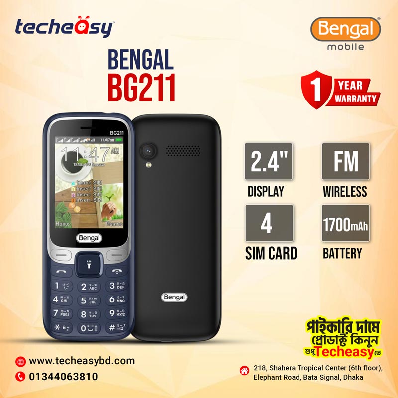 Bengal-BG211 (1) Bengal BG211 4-SIM Phone
