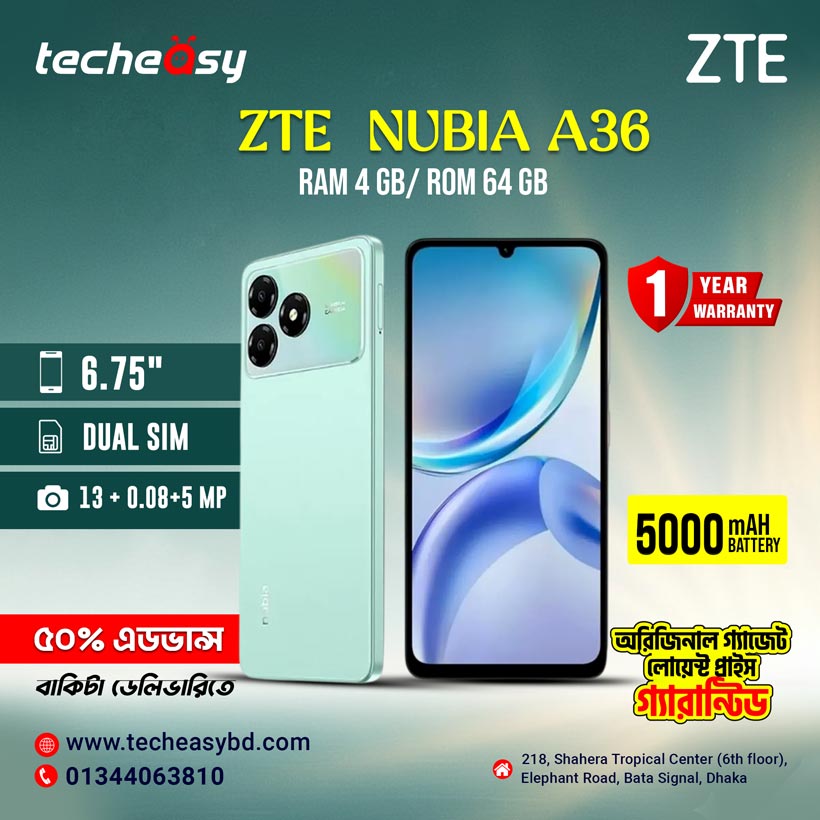 ZTE--nubia-A36.jpg ZTE Nubia A36 - Image 1